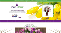 Desktop Screenshot of joansflorist.com
